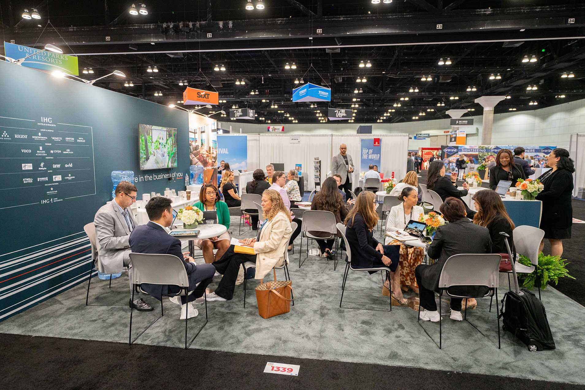 IPW People around tables