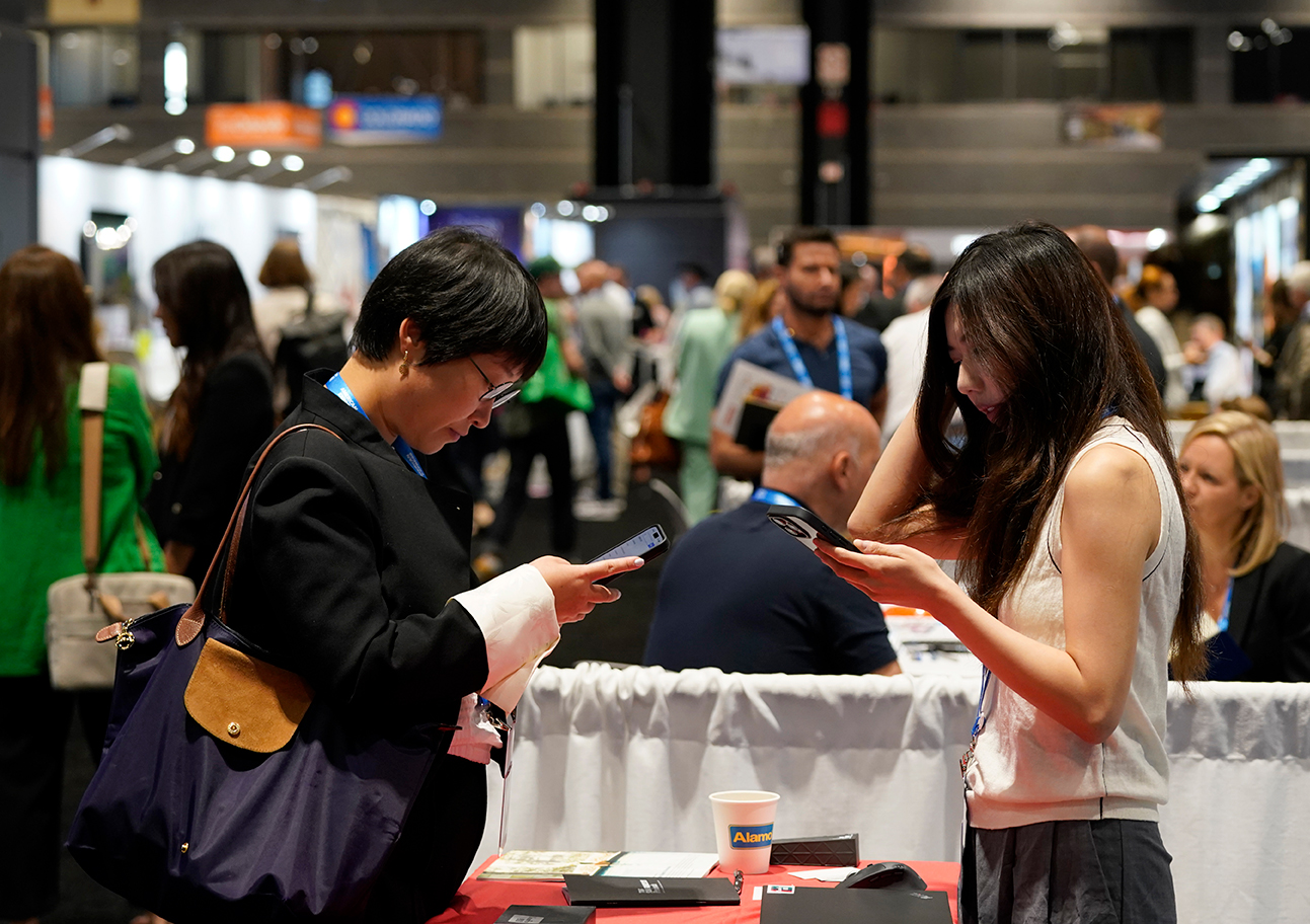 IPW Attendees on Phone