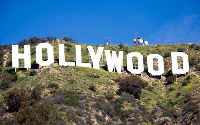 Iconic Hollywood sign
