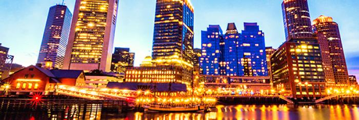 Boston Harbor skyline