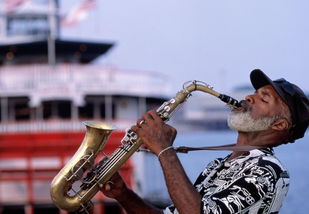 New Orleans sax player