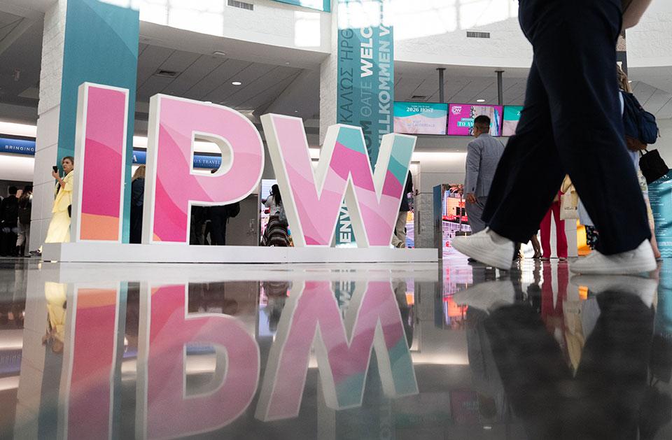 IPW Floor Logo Display