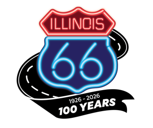 Illinois Rt. 66 Logo (100 years)